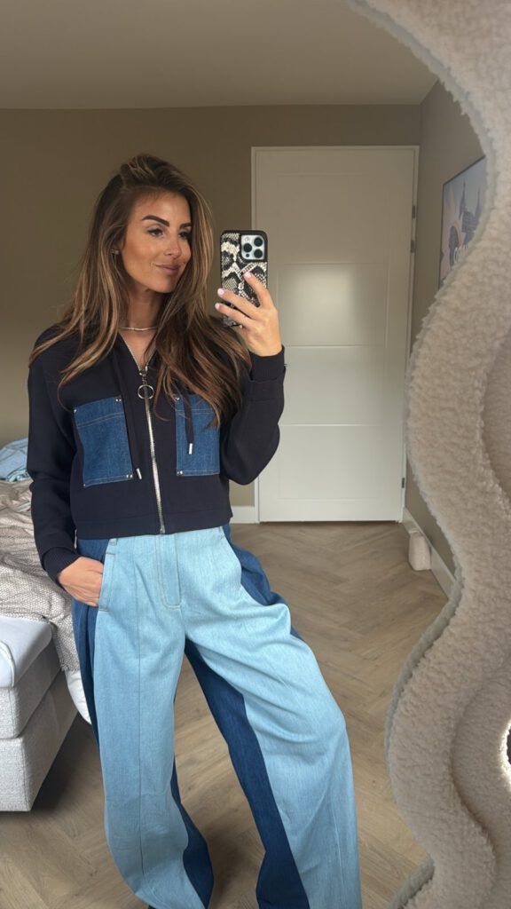 Ann Dominique in een look van Amaya